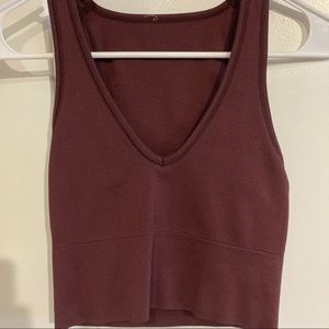 Athleta Aurora Tank - Brown BRAND NEW Worn Once